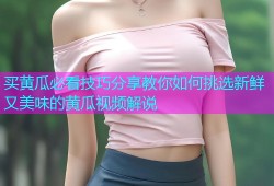 买黄瓜必看技巧分享教你如何挑选新鲜又美味的黄瓜视频解说