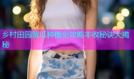 乡村田园黄瓜种植全攻略丰收秘诀大揭秘