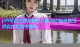 p草莓黄瓜视频精彩合集带你畅享视觉盛宴体验新奇趣味