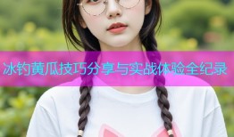 冰钓黄瓜技巧分享与实战体验全纪录