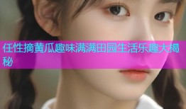 任性摘黄瓜趣味满满田园生活乐趣大揭秘