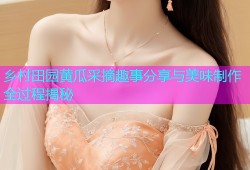 乡村田园黄瓜采摘趣事分享与美味制作全过程揭秘