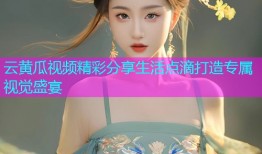 云黄瓜视频精彩分享生活点滴打造专属视觉盛宴