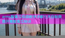 arms酸黄瓜视频教学详解七天自制爽脆开胃酸黄瓜秘诀