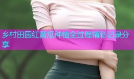 乡村田园红黄瓜种植全过程精彩记录分享