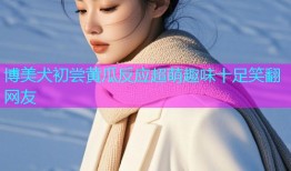博美犬初尝黄瓜反应超萌趣味十足笑翻网友