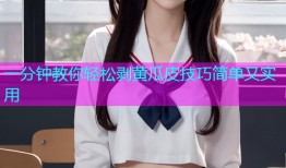 一分钟教你轻松剥黄瓜皮技巧简单又实用
