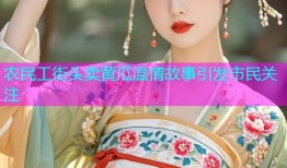 农民工街头卖黄瓜温情故事引发市民关注