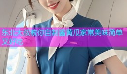 东北大叔教你自制酱黄瓜家常美味简单又好吃