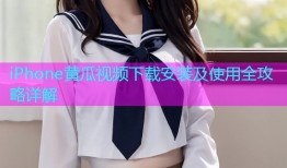 iPhone黄瓜视频下载安装及使用全攻略详解