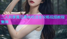 二人共享黄瓜美味吃法全攻略视频教程集锦