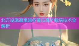 北方设施温室越冬黄瓜高产栽培技术全解析