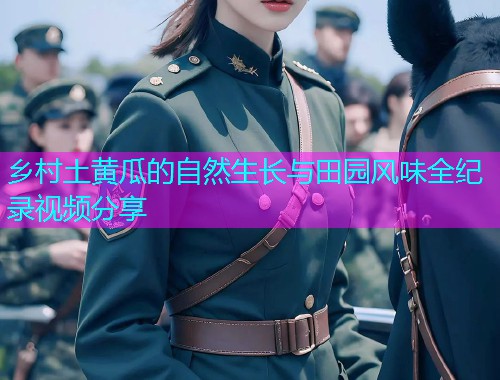 乡村土黄瓜的自然生长与田园风味全纪录视频分享