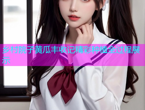 乡村院子黄瓜丰收记精彩种植全过程展示