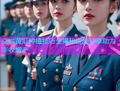 交城黄瓜种植技巧全揭秘视频分享助力丰收增产