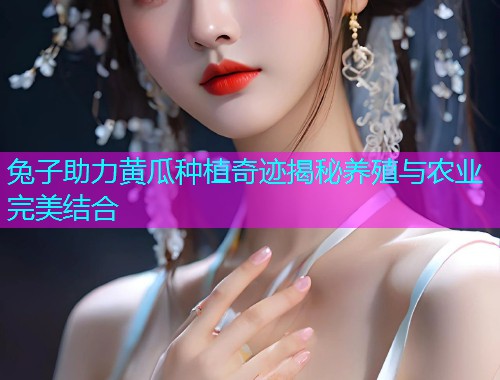 兔子助力黄瓜种植奇迹揭秘养殖与农业完美结合