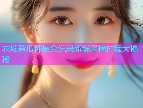农场黄瓜种植全纪录新鲜采摘过程大揭秘