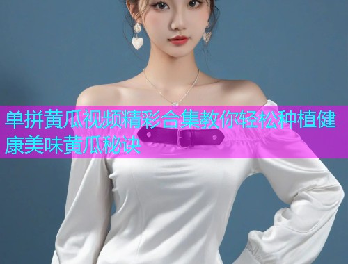 单拼黄瓜视频精彩合集教你轻松种植健康美味黄瓜秘诀